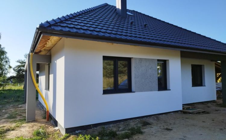  Elewacja domu jednorodzinnego