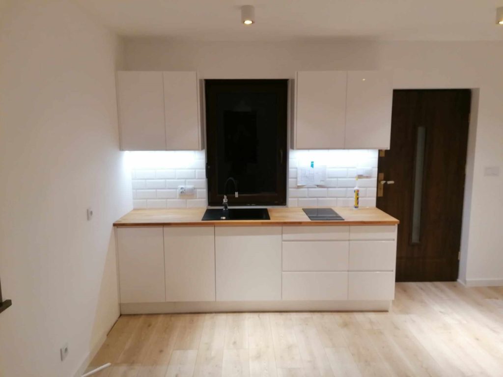 Kuchnia w domu jednorodzinnym